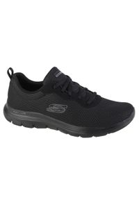 skechers - Buty do chodzenia damskie, Skechers Flex Appeal 4.0 Brilliant View. Kolor: czarny. Sport: turystyka piesza