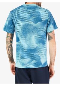 FOX - Koszulka rowerowa męska Fox Aop SS Tech Tee. Kolor: niebieski