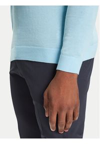 BOSS Sweter K_Momentum 50541944 Błękitny Regular Fit. Kolor: niebieski. Materiał: bawełna #3