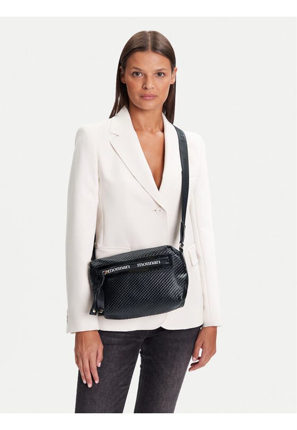 Monnari Torebka TORIMP0-24J-BAG4460-K020 Czarny. Kolor: czarny. Materiał: skórzane