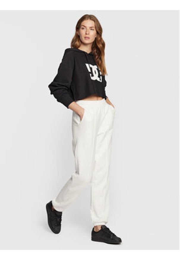 DC Shoes Bluza ADJFT03028 Czarny Relaxed Fit. Kolor: czarny. Materiał: bawełna
