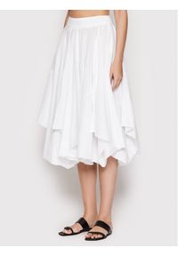 PESERICO - Spódnica midi Peserico. Kolor: biały. Materiał: bawełna #1