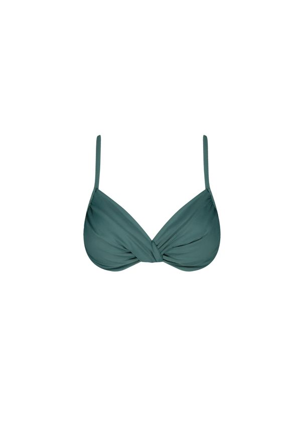 Damski top do kostiumu kąpielowego Barts Kelli Underwire C/D. Kolor: niebieski, zielony, wielokolorowy