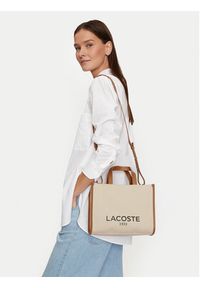 Lacoste Torebka NF4641TD Brązowy. Kolor: brązowy #4