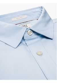 Tommy Jeans Koszula DM0DM04405 Błękitny Slim Fit. Kolor: niebieski. Materiał: bawełna #7