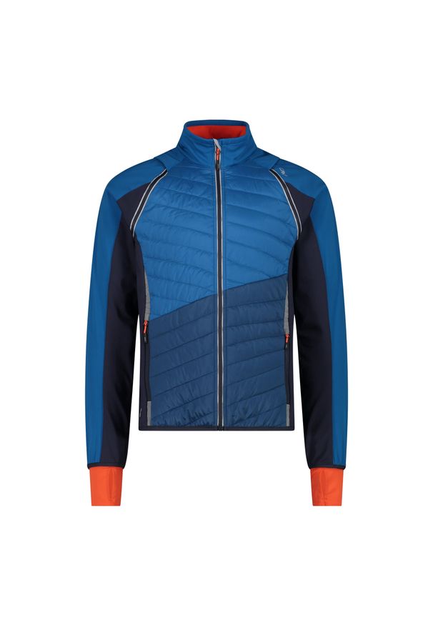 Kurtka męska turystyczna CMP 30A2647. Kolor: niebieski. Materiał: softshell. Sport: turystyka piesza