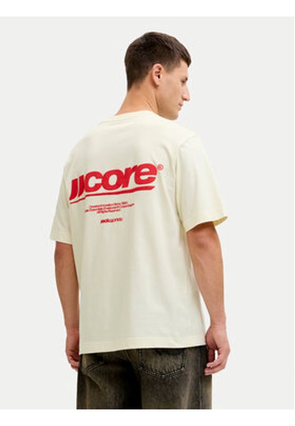 Jack & Jones T-Shirt Club 12289842 Żółty Relaxed Fit. Kolor: żółty. Materiał: bawełna