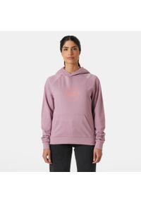 Bluza damska Helly Hansen Core Graphic. Kolor: fioletowy #2