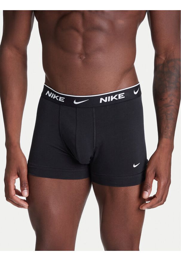 Nike Komplet 3 par bokserek Everyday 0000KE1008 Czarny. Kolor: czarny. Materiał: bawełna