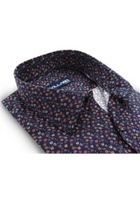 Mmer / Villaro - Koszule męskie - Koszula męska w kolorowe kwiatki H042. Materiał: bawełna, elastan, tkanina. Długość: długie. Wzór: kolorowy, kwiaty. Styl: klasyczny #1