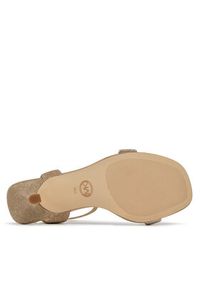 MICHAEL Michael Kors Sandały Carrie Sandal 40R4CEMS1D Złoty. Kolor: złoty. Materiał: materiał #5