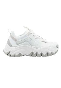 Buty do chodzenia damskie Buffalo Vegan Nappa. Kolor: biały. Sport: turystyka piesza