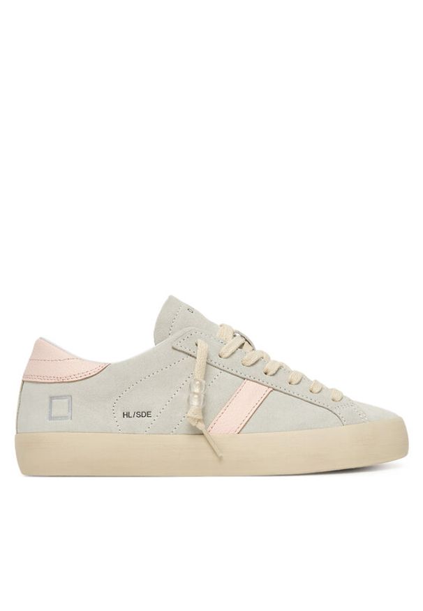 D.A.T.E. Sneakersy Hill Low W441-HL-SD Beżowy. Kolor: beżowy. Materiał: nubuk, skóra