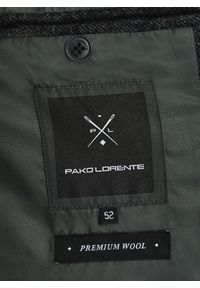 Pako Lorente - PAKO LORENTE – Męski płaszcz z wełną w szarym kolorze. Kolor: szary. Materiał: wełna. Sezon: zima, jesień #8