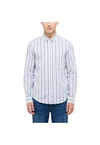 Męska Koszula Mustang Style Rawlins Green Multi Bold Stripe 1016470 12744 #1