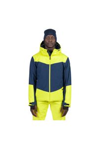 Kurtka narciarska męska Rossignol Wispile. Kolor: żółty. Sezon: zima. Styl: wakacyjny #1