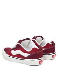 Vans Tenisówki Knu Skool VN000D22BRD1 Bordowy. Kolor: czerwony. Materiał: zamsz, skóra #3