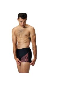 Kąpielówki męskie spodenki kąpielowe Speedo Medley Logo. Kolor: czerwony, wielokolorowy, czarny