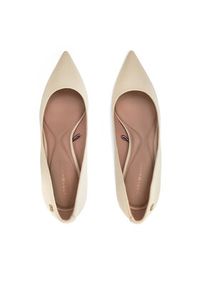 TOMMY HILFIGER - Tommy Hilfiger Szpilki Essential Pointed Pump FW0FW07533 Beżowy. Kolor: beżowy. Materiał: skóra. Obcas: na szpilce #7