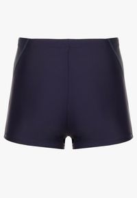 Born2be - Niebieskie Kąpielówki Bokserki ze Ściągaczem w Pasie Milannea. Kolekcja: plus size. Kolor: niebieski #3