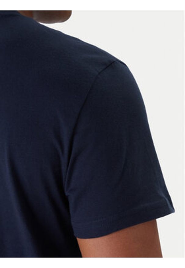 Tommy Jeans T-Shirt DM0DM21977 Granatowy Regular Fit. Kolor: niebieski. Materiał: bawełna