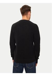 Guess Jeans Sweter M4BR30 Z3HM1 Czarny Regular Fit. Kolor: czarny. Materiał: bawełna #4