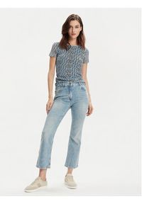 Marella Jeansy Fcrop 2413181084 Niebieski Flare Fit. Kolor: niebieski #3