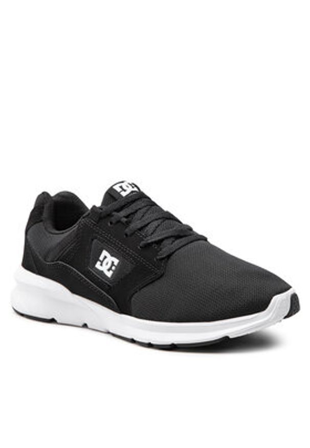 DC Sneakersy Skyline ADYS400066 Czarny. Kolor: czarny. Materiał: materiał