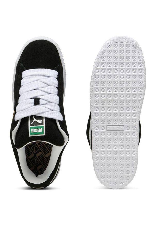 Buty Sportowe Męskie Puma Suede Xl. Zapięcie: sznurówki. Kolor: czarny, biały, wielokolorowy. Materiał: materiał. Szerokość cholewki: normalna. Model: Puma Suede. Sport: turystyka piesza