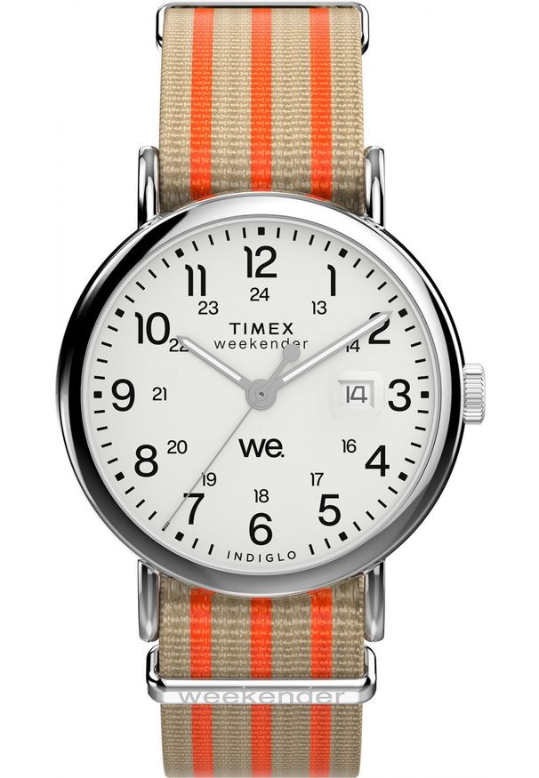 Zegarek męski Timex TW2Y08900 pomarańczowy. Kolor: pomarańczowy