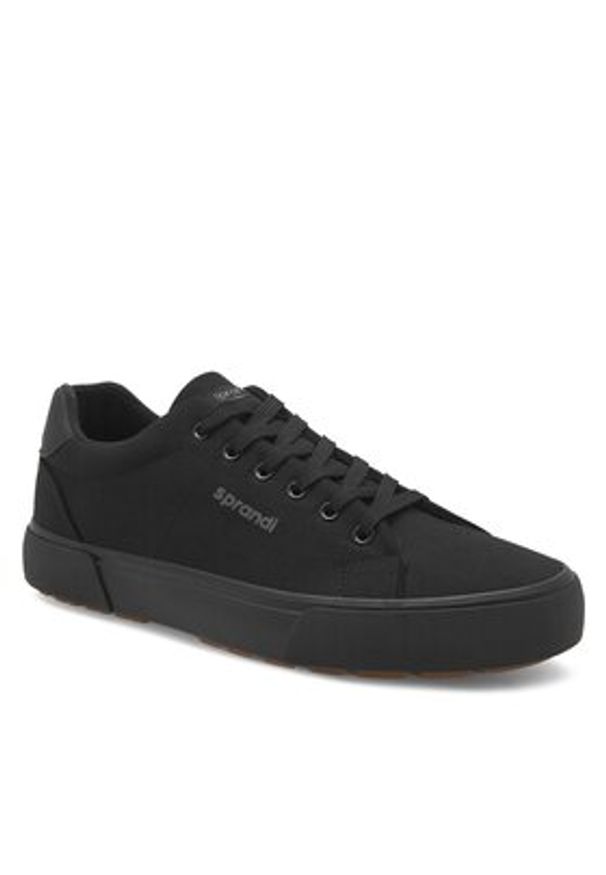 Sprandi Tenisówki MSK-230717 Czarny. Kolor: czarny. Materiał: materiał