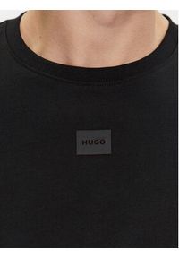 Hugo T-Shirt Diragolino_H 50505033 Czarny Regular Fit. Kolor: czarny. Materiał: bawełna #4