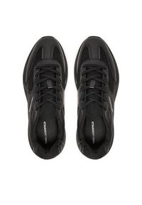 Karl Lagerfeld - KARL LAGERFELD Sneakersy KL52715 Czarny. Kolor: czarny. Materiał: skóra #5