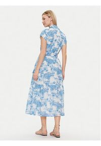 Iconique Sukienka letnia Kate IC24-055 Niebieski Regular Fit. Kolor: niebieski. Materiał: bawełna. Sezon: lato #2
