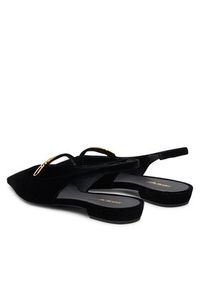 Emporio Armani Czółenka X3D301 XD117 00002 Czarny. Kolor: czarny. Materiał: materiał #5