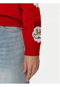 YSABEL MORA - Ysabel Mora Sweter 70028 Czerwony Regular Fit. Kolor: czerwony. Materiał: syntetyk #2