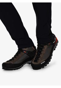 Buty trekkingowe męskie Salewa MS Crow Gtx. Wysokość cholewki: za kostkę. Zapięcie: sznurówki. Kolor: czarny, brązowy, wielokolorowy. Materiał: syntetyk, materiał. Szerokość cholewki: normalna. Sezon: zima