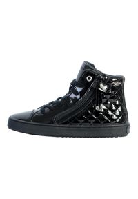 Buty do chodzenia dla dzieci Geox JR Kalispera Girl. Kolor: czarny. Materiał: tkanina, syntetyk. Sport: turystyka piesza