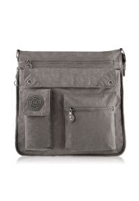 BAG STREET - Raportówka szara BAGSTREET SP-05-GR. Kolor: szary. Styl: street. Rodzaj torebki: na ramię #1