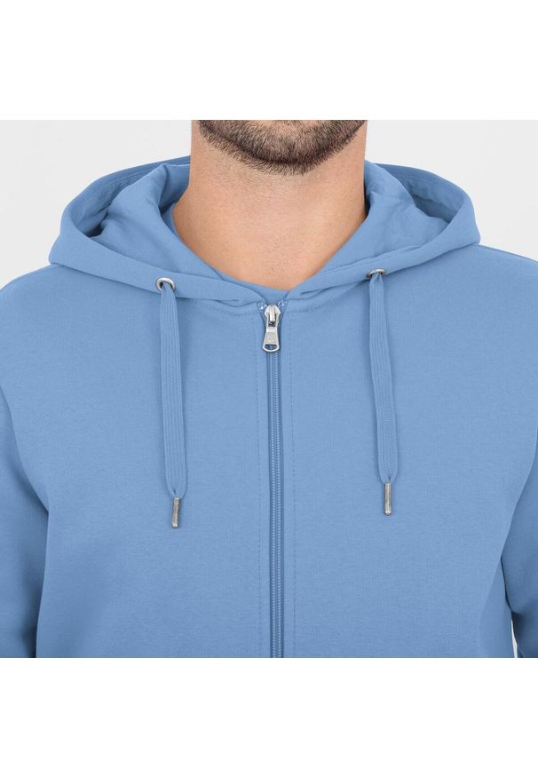 Kurtka Jako Organic. Kolor: niebieski. Materiał: puch. Sport: turystyka piesza