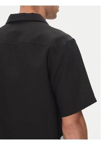 Calvin Klein Koszula LV04LC127G Czarny Regular Fit. Kolor: czarny. Materiał: syntetyk