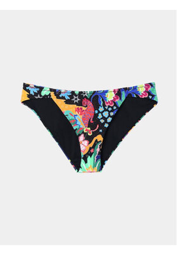 Desigual Dół od bikini Jungle 24SWMK11 Kolorowy. Materiał: syntetyk. Wzór: kolorowy