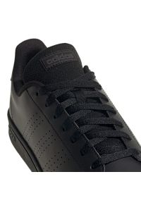 Adidas - Buty adidas Advantage Base Court Lifestyle M GW9284 czarne. Okazja: na co dzień. Zapięcie: sznurówki. Kolor: czarny. Materiał: syntetyk, skóra, guma. Szerokość cholewki: normalna. Model: Adidas Advantage #6