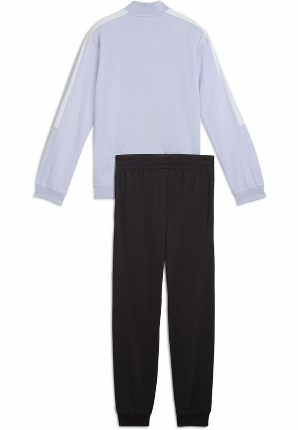 Puma - Młodzieżowy dres Poly Baseball PUMA Cool Weather Blue. Kolor: niebieski. Materiał: dresówka. Wzór: nadruk. Styl: młodzieżowy