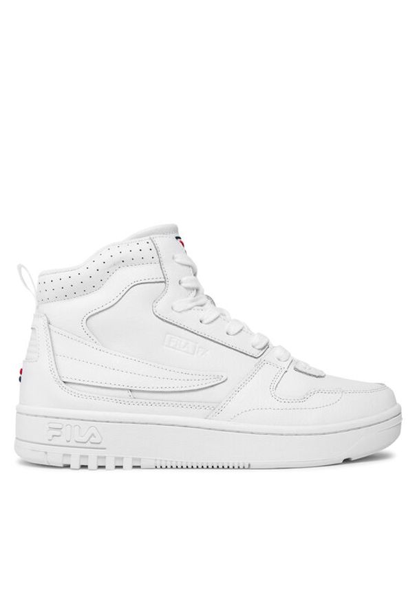 Fila Sneakersy Fxventuno L Mid FFM0156.10004 Biały. Kolor: biały. Materiał: skóra