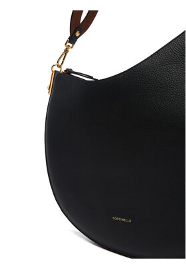 Coccinelle Torebka QKF Coccinellesunup E1 QKF 13 01 01 Czarny. Kolor: czarny. Materiał: skórzane