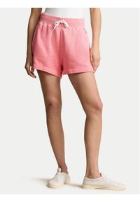 Polo Ralph Lauren Szorty sportowe 211935586001 Różowy Relaxed Fit. Kolor: różowy. Materiał: bawełna #1