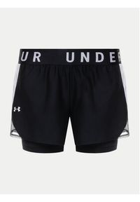 Under Armour Szorty sportowe Ua Play Up 2-In-1 1351981 Czarny Loose Fit. Kolor: czarny. Materiał: syntetyk #3