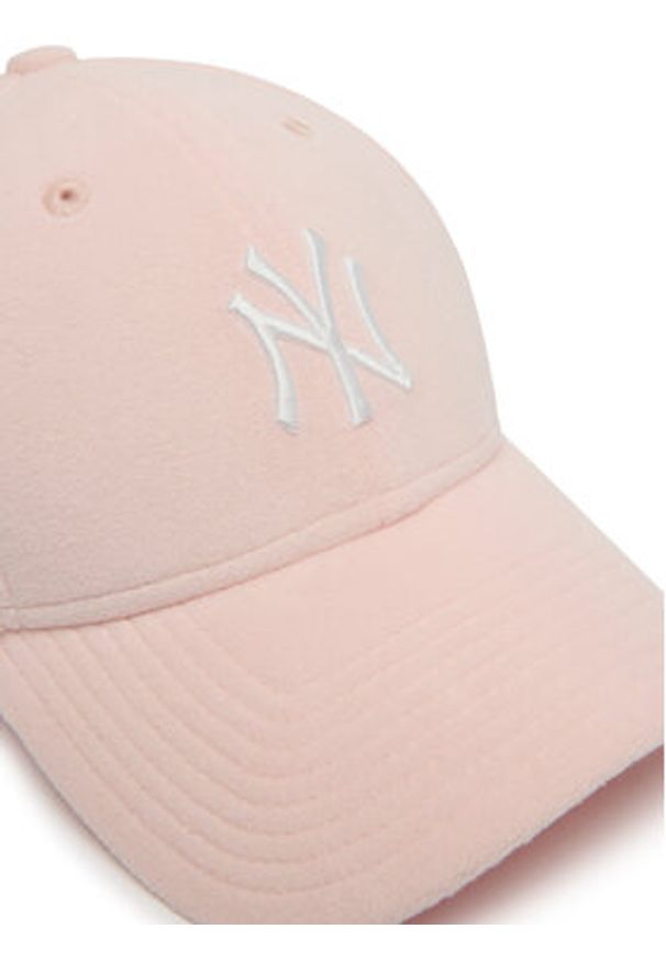 New Era Czapka z daszkiem Cosy New York Yankees 60565257 Różowy. Kolor: różowy. Materiał: poliester