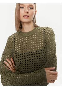 JDY Sweter Ronda 15317229 Zielony Regular Fit. Kolor: zielony. Materiał: syntetyk #4